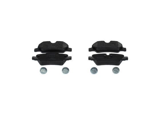 BOSCH 0986495400 Brake Pad Set For Disc Brake Rear 16.6mm Thickness Fits Mini