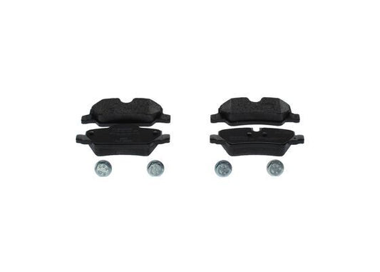 BOSCH 0986495400 Brake Pad Set For Disc Brake Rear 16.6mm Thickness Fits Mini