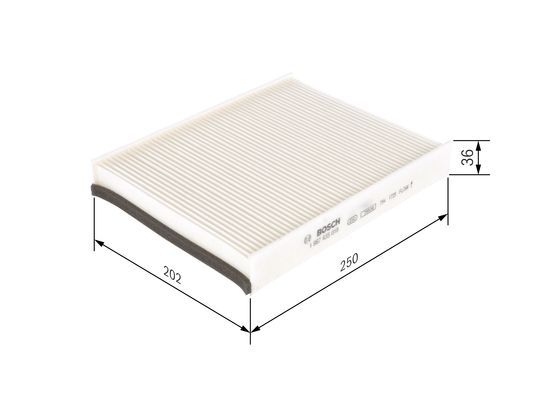 Bosch 1 987 435 018 Cabin Air Filter Fits Ford Volvo