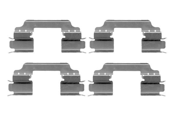 BOSCH 1987474310 Disc Brake Pad Accessory Kit Front Fits Mercedes Nissan Renault