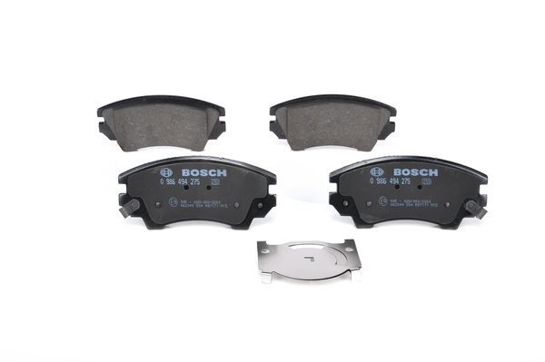 BOSCH 0986494275 Brake Pad Set For Disc Brake Front Fits Opel Saab Vauxhall