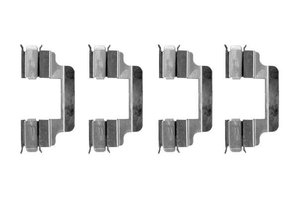 BOSCH 1987474315 Disc Brake Pad Accessory Kit Front Fits Peugeot Seat Skoda VW