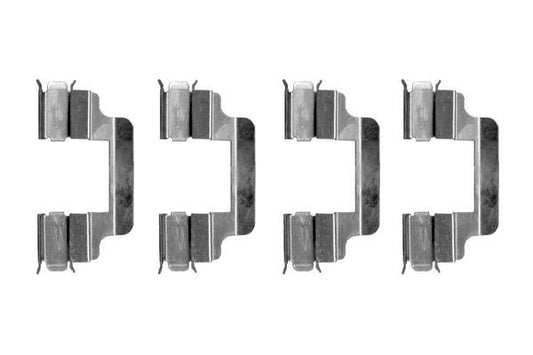 BOSCH 1987474315 Disc Brake Pad Accessory Kit Front Fits Peugeot Seat Skoda VW