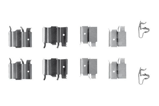BOSCH 1987474321 Disc Brake Pad Accessory Kit Front Fits Mazda Mitsubishi Toyota