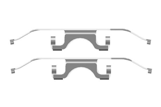 BOSCH 1987474322 Disc Brake Pad Accessory Kit Fitting Set Front For BMW 5 Series
