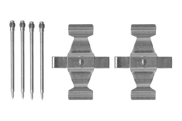 BOSCH 1987474338 Brake Pad Accessory Fitting Kit Front Fits Mercedes-Benz