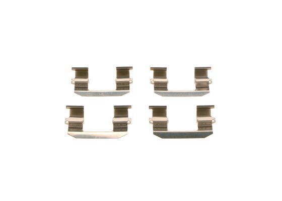 BOSCH 1987474344 Disc Brake Pad Accessory Kit Front Fits Hyundai Kia Ssangyong
