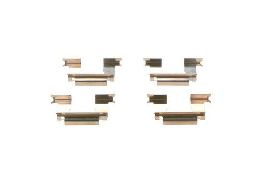 BOSCH 1987474347 Disc Brake Pad Accessory Kit Fitting Set Front Fits Nissan