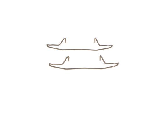 BOSCH 1987474354 Disc Brake Pad Accessory Kit Rear For Fiat Lancia Peugeot Volvo