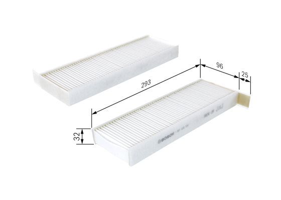 Bosch 1 987 435 026 Cabin Air Filter Fits Citroen DS Peugeot Toyota Vauxhall