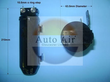 AUTO AIR 31-6845 Air Conditioning Receiver Dryer A/C Replacement Fits Vauxhall