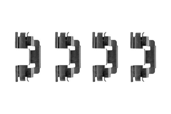 BOSCH 1987474383 Disc Brake Pad Accessory Kit Front Fits Land Rover Freelander