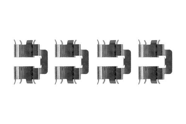 BOSCH 1987474389 Disc Brake Pad Accessory Kit Fitting Set Rear Fits Nissan Micra