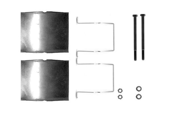 BOSCH 1987474406 Disc Brake Pad Accessory Kit Rear Fits Citroën Xantia XM