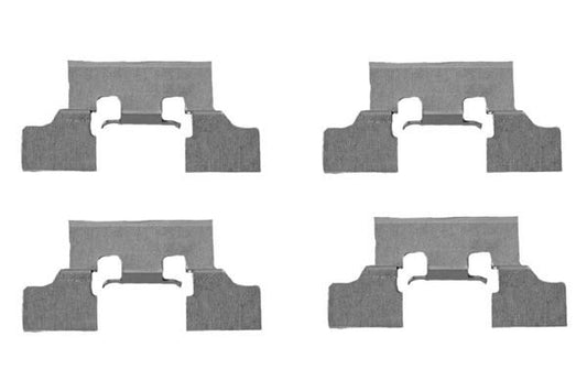 BOSCH 1987474412 Disc Brake Pad Accessory Kit Rear Fits Jaguar S-Type XJ