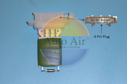 AUTO AIR 20-0015 Blower Series Motor Resistor A/C Air Con Fits Fiat Punto