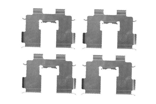 BOSCH 1987474452 Disc Brake Pad Accessory Kit Rear Fits Hyundai Santa Fe