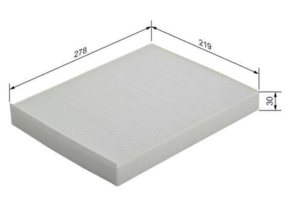 Bosch 1 987 432 114 Cabin Air Filter Fits Audi Porsche VW