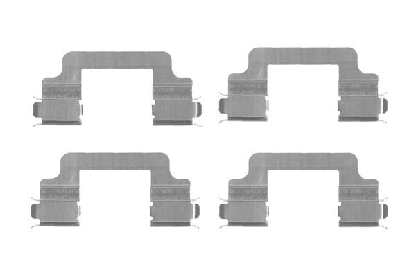 BOSCH 1987474455 Disc Brake Pad Accessory Kit Fitting Set Front Fits Land Rover