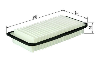 Bosch 1 457 433 971 Air Filter Fits Citroen Daihatsu Peugeot Subaru Toyota