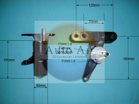 AUTO AIR 31-0526 Air Receiver Dryer A/C Air Conditioning Fits Renault Clio