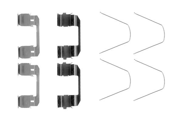 BOSCH 1987474466 Disc Brake Pad Accessory Kit Front Fits Honda Civic CR-V