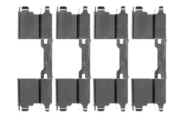 BOSCH 1987474474 Disc Brake Pad Accessory Kit Front For Mercedes-Benz Peugeot VW
