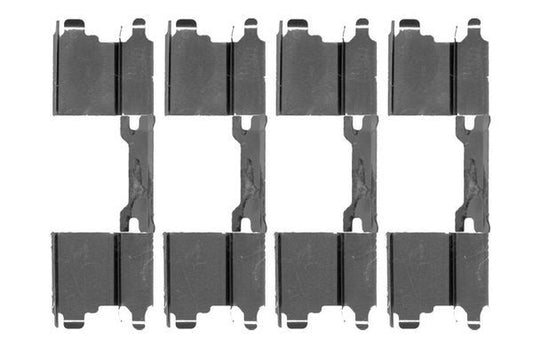 BOSCH 1987474474 Disc Brake Pad Accessory Kit Front For Mercedes-Benz Peugeot VW