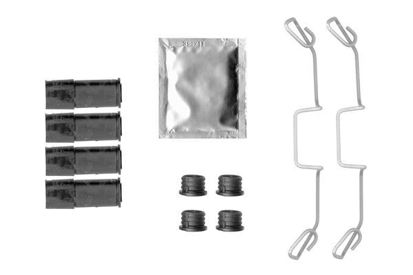 BOSCH 1987474483 Disc Brake Pad Accessory Kit Fitting Set Front For Ford Seat VW