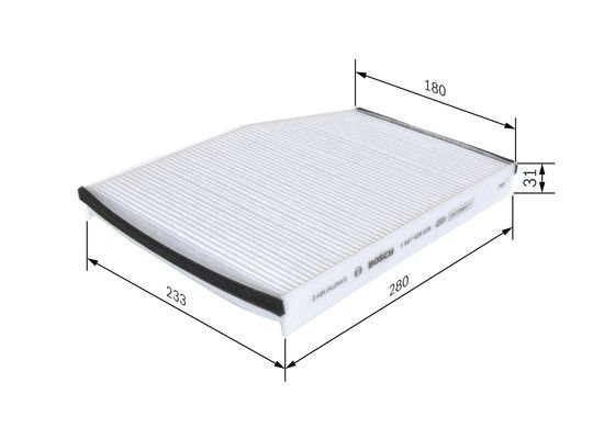 Bosch 1 987 435 028 Cabin Air Filter Fits Ford