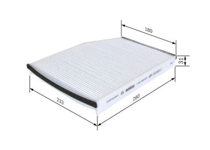 Bosch 1 987 435 028 Cabin Air Filter Fits Ford