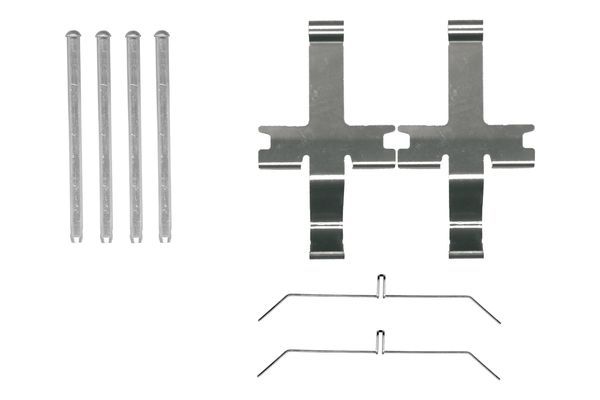 BOSCH 1987474485 Disc Brake Pad Accessory Kit Fitting Set Front Fits Toyota