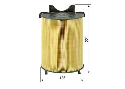 Bosch 1 987 429 405 Air Filter Fits Audi Seat Skoda VW