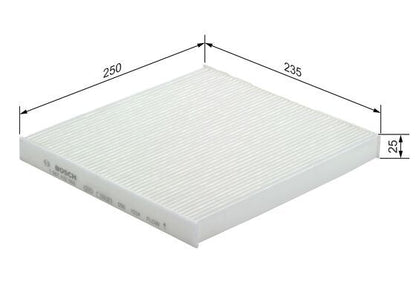Bosch 1 987 432 065 Cabin Air Filter Fits Citroen Fiat Peugeot