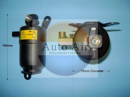AUTO AIR 31-2021 Air Receiver Dryer A/C Air Conditioning Fits Daimler Jaguar