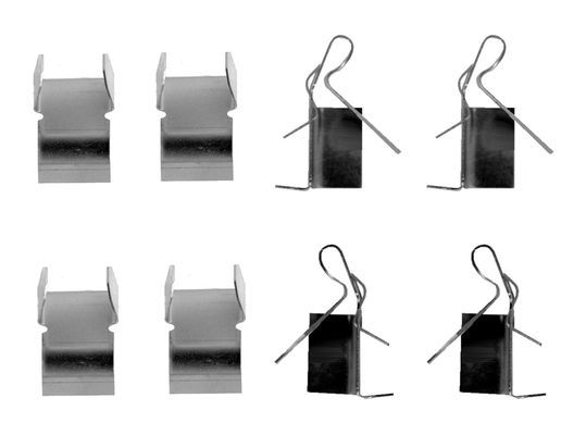BOSCH 1987474606 Disc Brake Pad Accessory Kit Fitting Set Front Fits Daihatsu