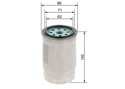 Bosch 1 457 434 511 Fuel Filter Fits Hyundai Kia