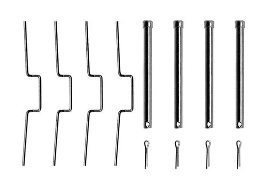 BOSCH 1987474614 Disc Brake Pad Accessory Kit Front Fits Land Rover 90 Defender
