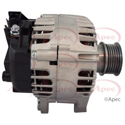 Alternator with Belt Pulley APEC AAL1198 Fits Ford C-Max Focus Grand C-Max Kuga