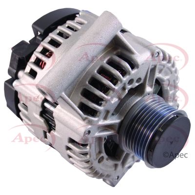 Alternator with Belt Pulley APEC AAL1502 Fits Ford Land Rover Defender Transit