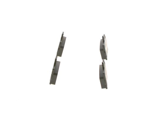 BOSCH 0986494017 Disc Brake Pad Set Rear Low-Metallic Fits Mercedes-Benz C-Class