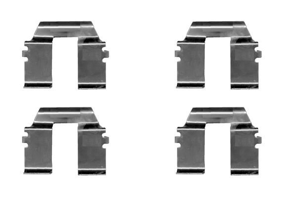 BOSCH 1987474629 Disc Brake Pad Accessory Kit Fitting Set Rear Fits Seat VW
