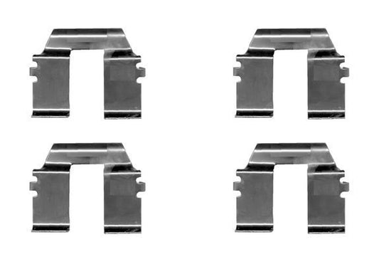 BOSCH 1987474629 Disc Brake Pad Accessory Kit Fitting Set Rear Fits Seat VW