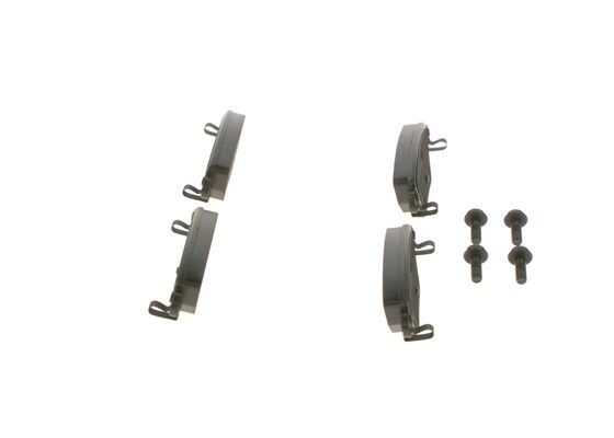 BOSCH 0986494046 Brake Pads Low-Metallic With Anti-Squeak Plate Fits FORD JAGUAR