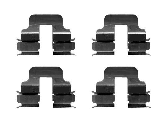 BOSCH 1987474630 Disc Brake Pad Accessory Kit Fitting Set Rear For Mercedes-Benz