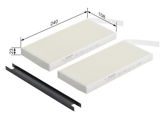 Bosch 1 987 432 078 Cabin Air Filter Fits Mercedes Nissan Opel Renault Vauxhall