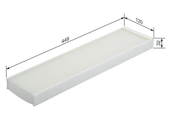 Bosch 1 987 432 296 Cabin Air Filter Fits Mini