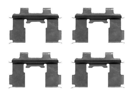 BOSCH 1987474657 Brake Pad Accessory Fitting Kit Rear Fits Hyundai Suzuki