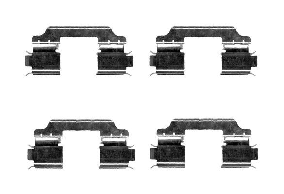 BOSCH 1987474667 Disc Brake Pad Accessory Kit Front Fits BMW Mercedes-Benz