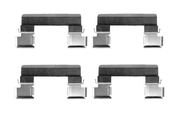 BOSCH 1987474668 Disc Brake Pad Accessory Kit Front Fits Opel Pontiac Vauxhall